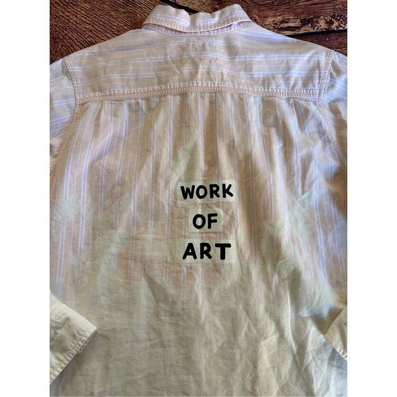 Work of‎ Art (WOA) Button Up Shirt Size M - Picture 8 of 16